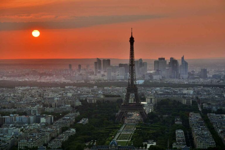sunset evening tour of paris