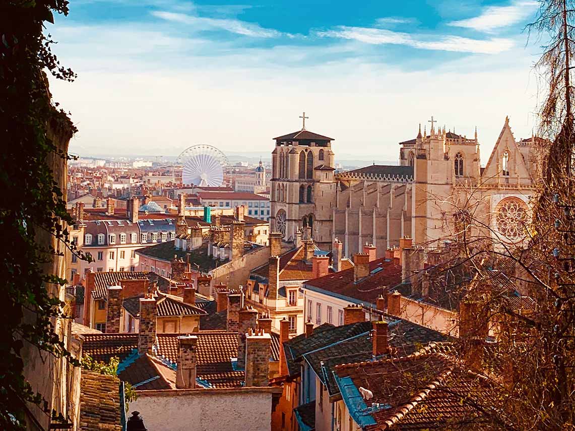 guided tour in Saint-Jean district, Lyon, France