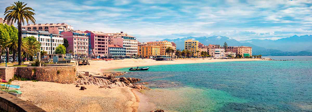 Ajaccio on 7 day tour from Paris to Corsica