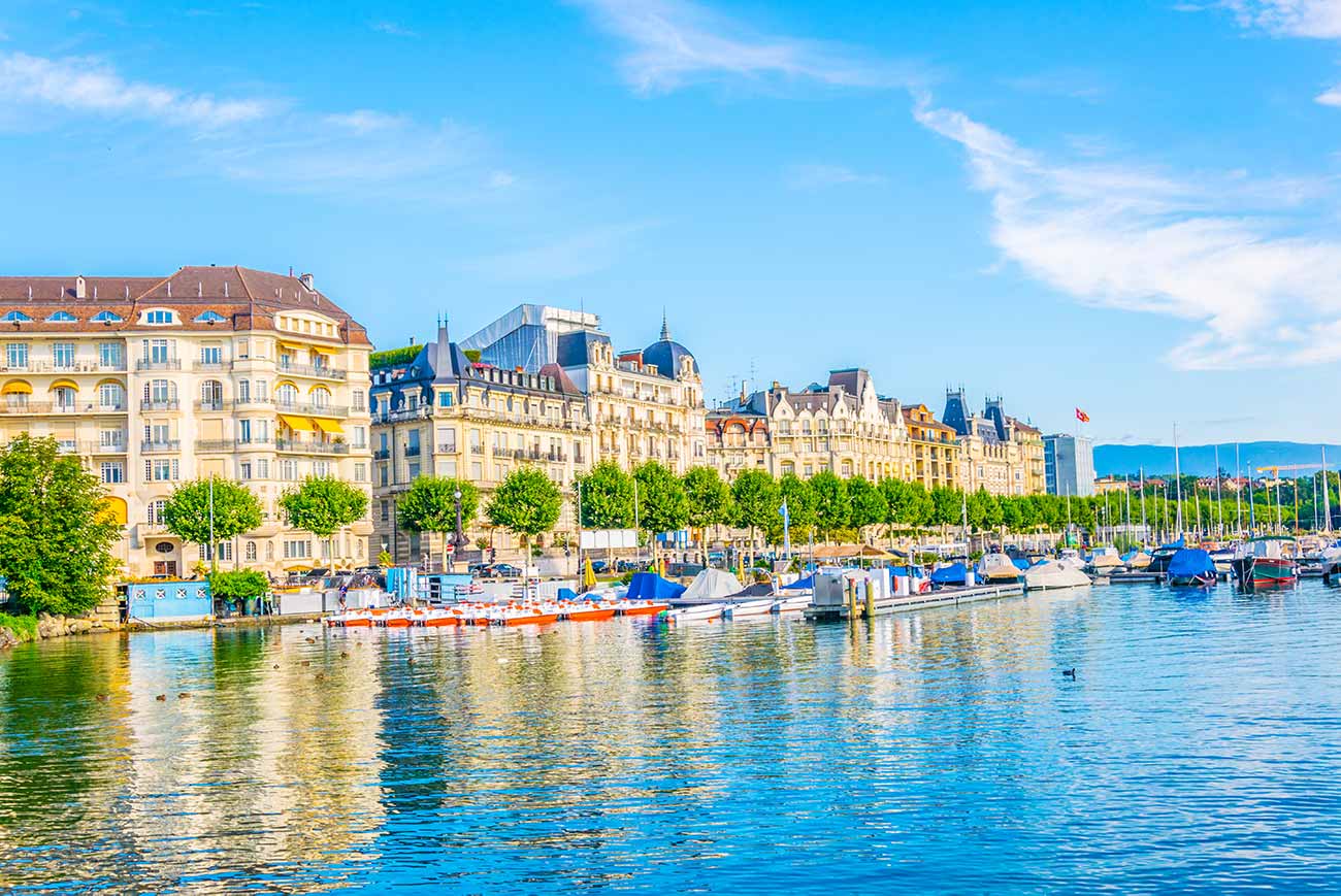 Visit Geneva on your 21 day tour of France.