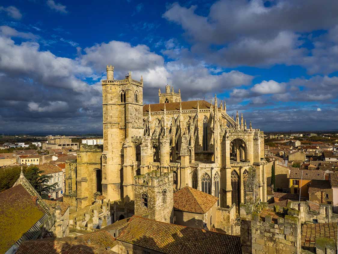 Private tour of Cathedral of Narbonne, France.
