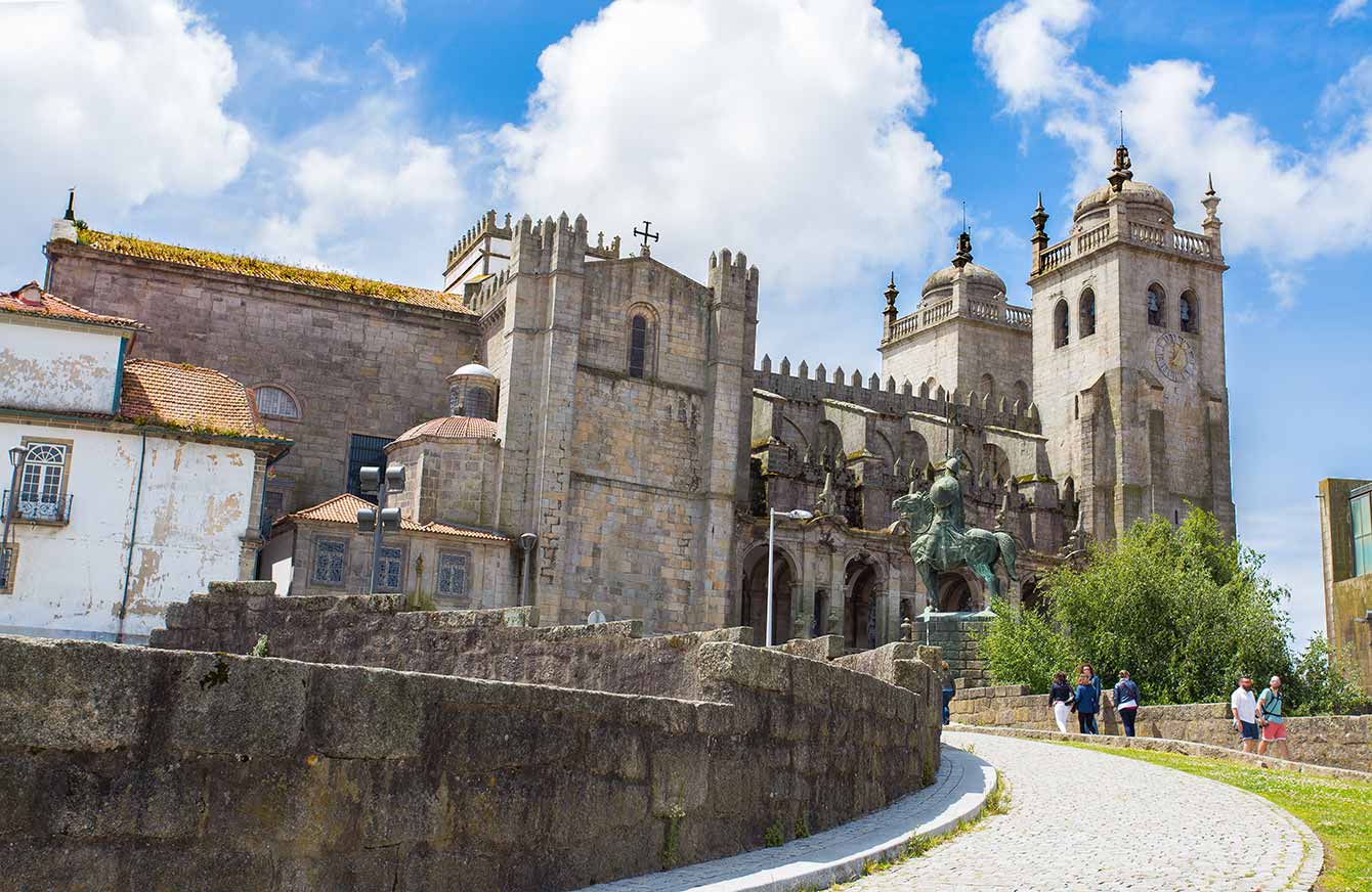 Cathedral of Porto, Sé do Porto, Porto, Portugal_
