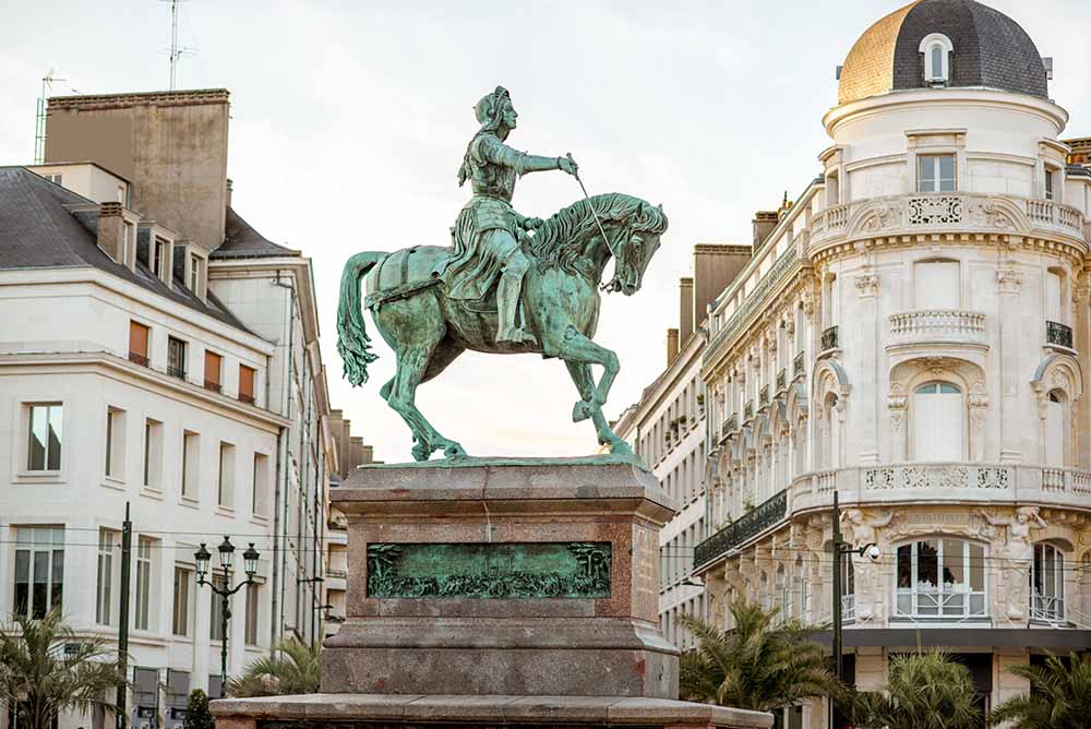 Joan of Arc Statue, Orleans, France